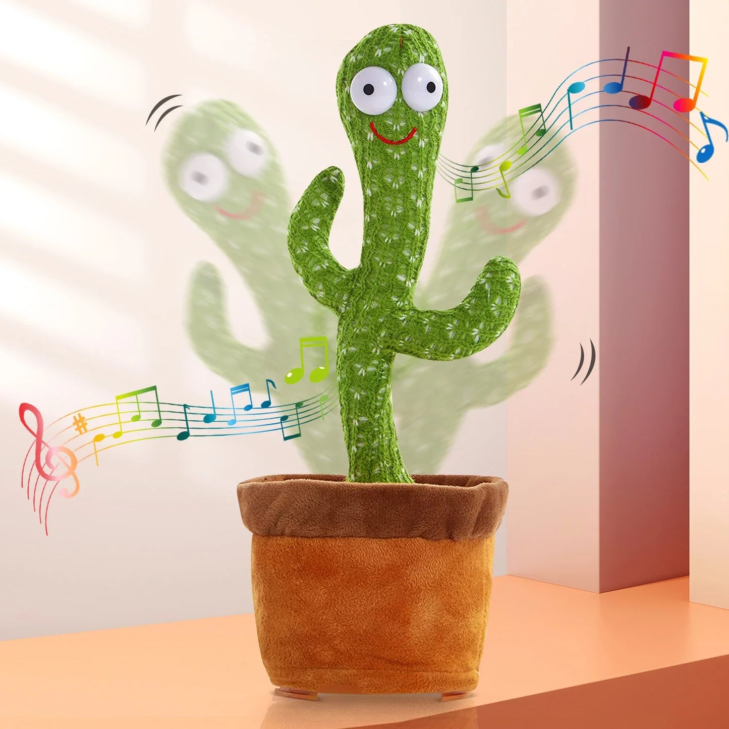 Bravo™-Cacto Dancing Cactus Plush Toy